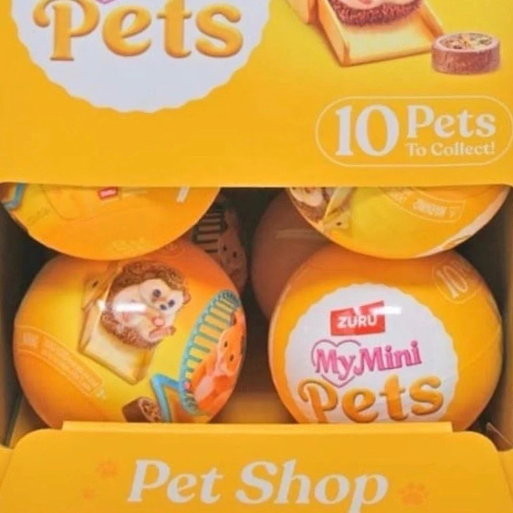 5x ZURU My Mini Pets Mystery Capsule – New & Sealed Blind Ball (2026)